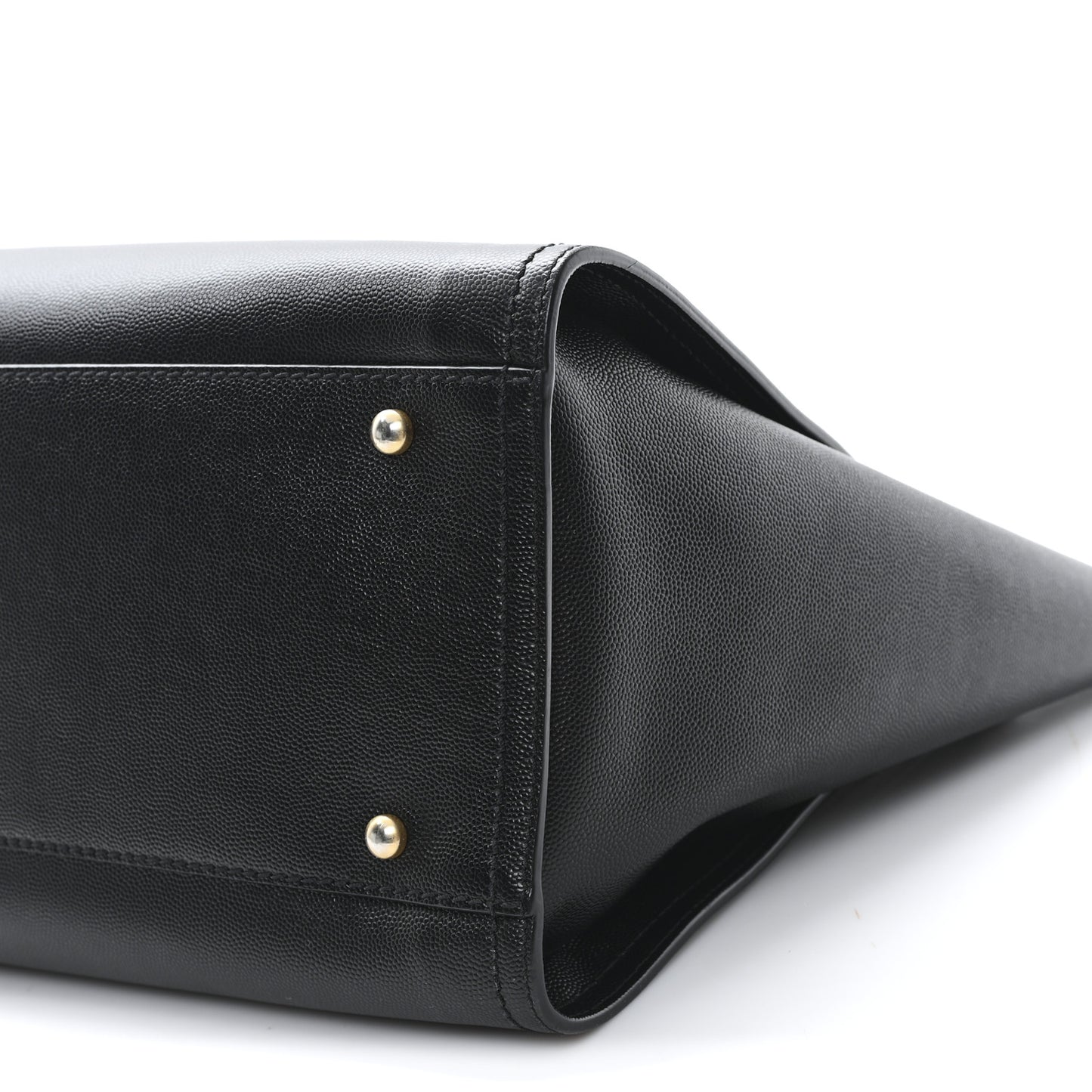Caviar Small Studded Deauville Tote Black