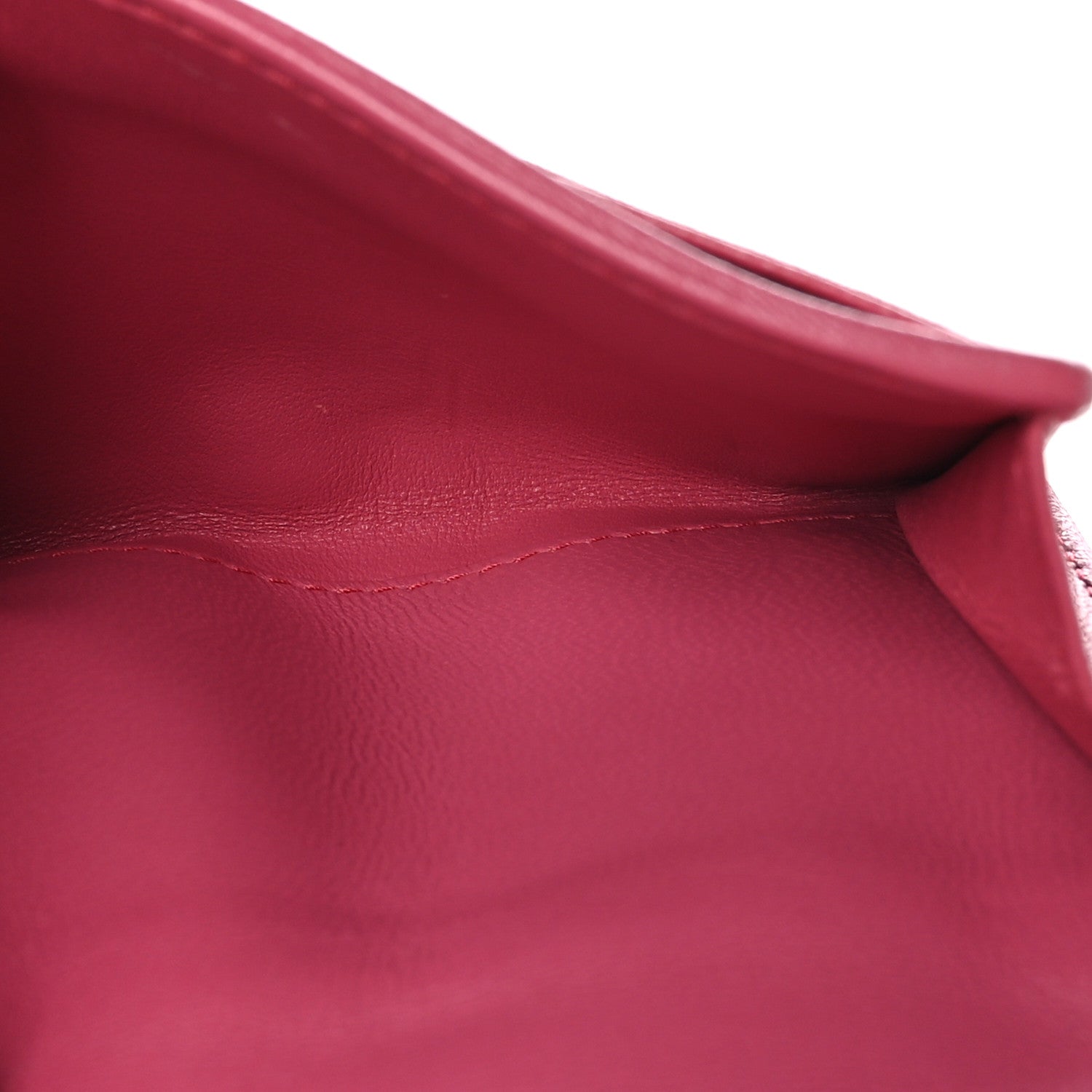 Miu Miu Nappa Matelasse Flap Tri-Fold Wallet Geranio 6 of 11