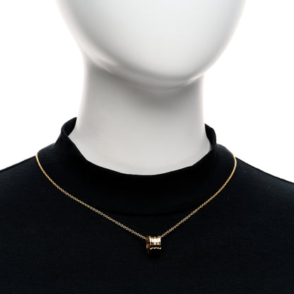 Bulgari 18K Yellow Gold B.Zero1 Pendant Necklace 2 of 7