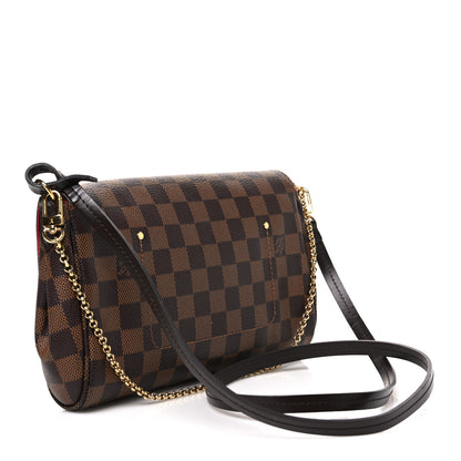 Louis Vuitton Damier Ebene Favorite MM 3 of 12