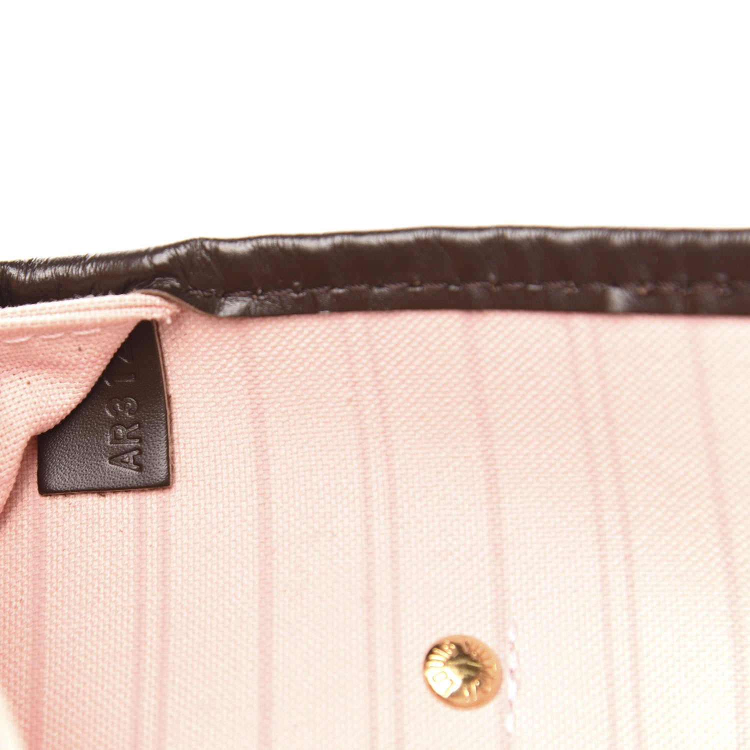 Louis Vuitton Damier Ebene Neo Neverfull MM Rose Ballerine 7 of 12