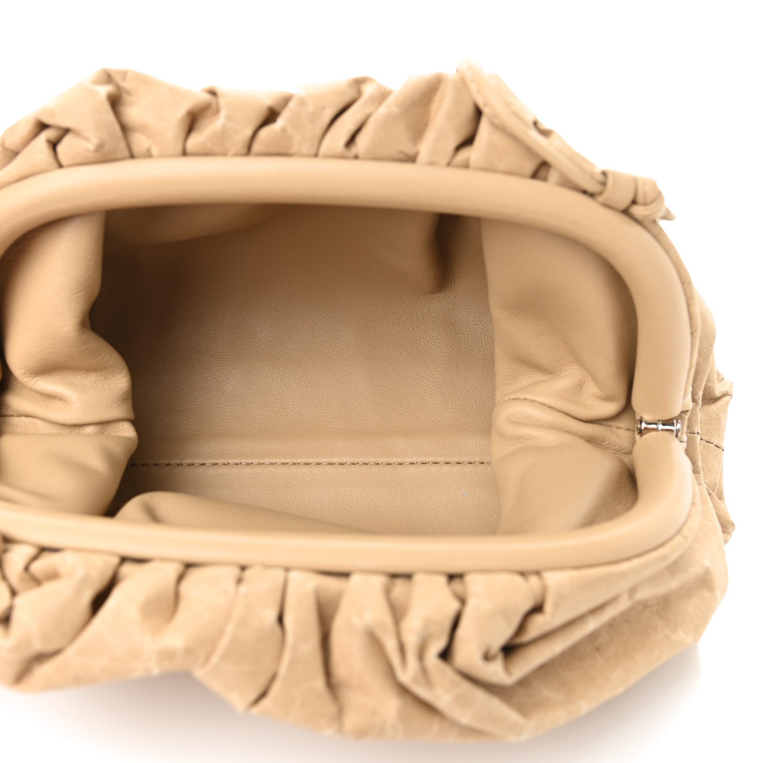 Bottega Veneta Carta The Mini Pouch Kraft 1016609 – FASHIONPHILE