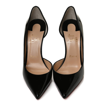 Christian Louboutin Patent Iriza 100 Pumps 38 Black 5 of 10