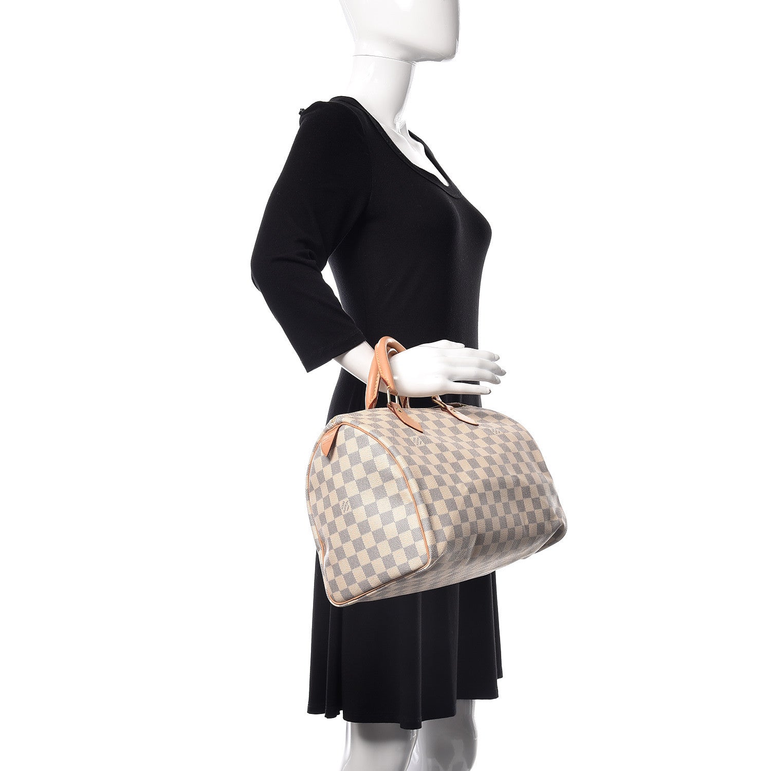 Louis Vuitton Damier Azur Speedy 30 2 of 9