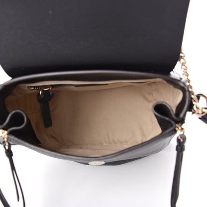 Chloe Suede Calfskin Small Faye Backpack Black 5 of 12