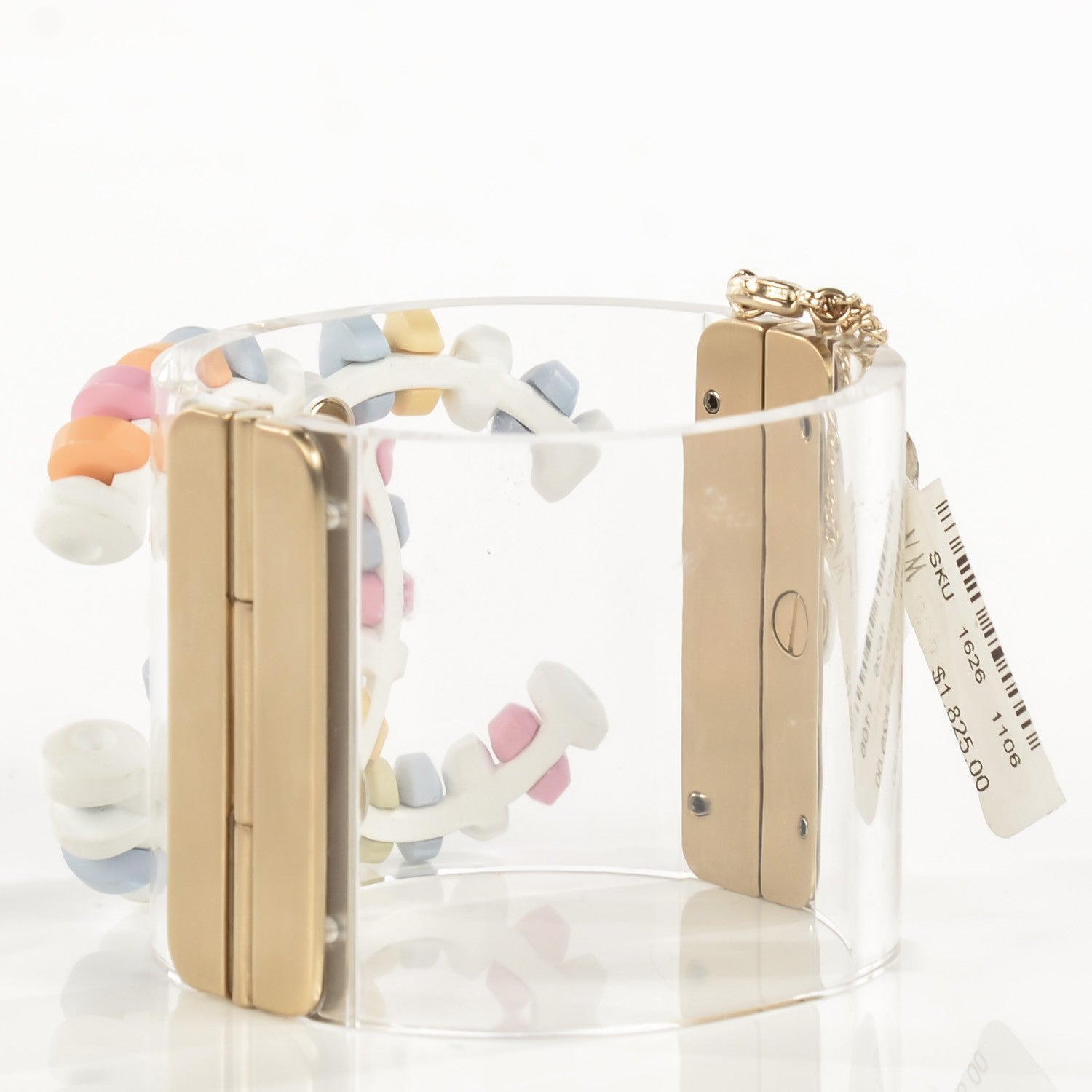 Chanel Lucite CC Sweetie Candy Cuff Multicolor 3 of 6