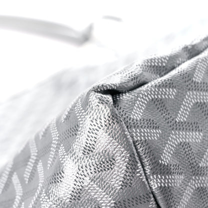 Goyard Goyardine Precious Metals Saint Louis GM Silver 9 of 12