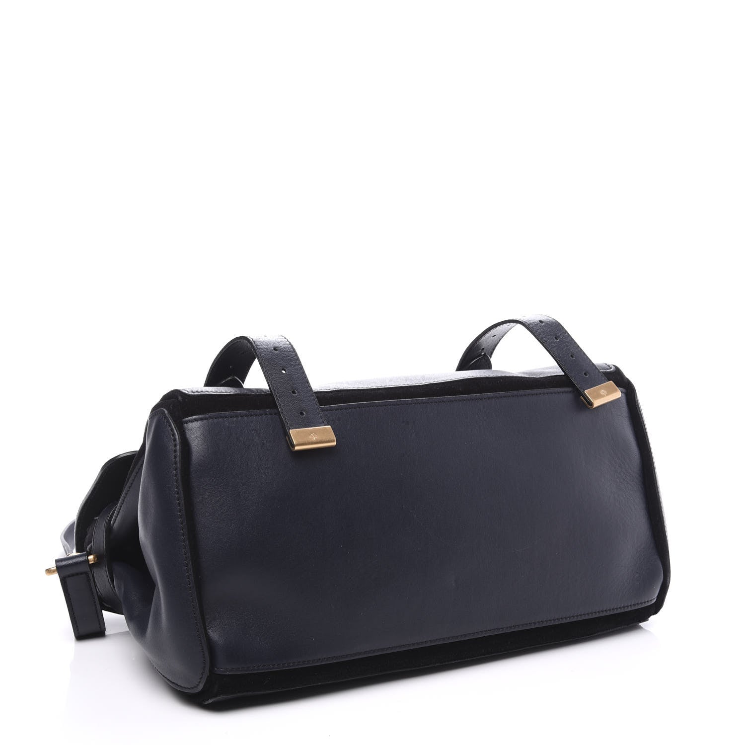 Mulberry Silky Nappa Suede Medium Panel Alexa Midnight Blue 4 of 10