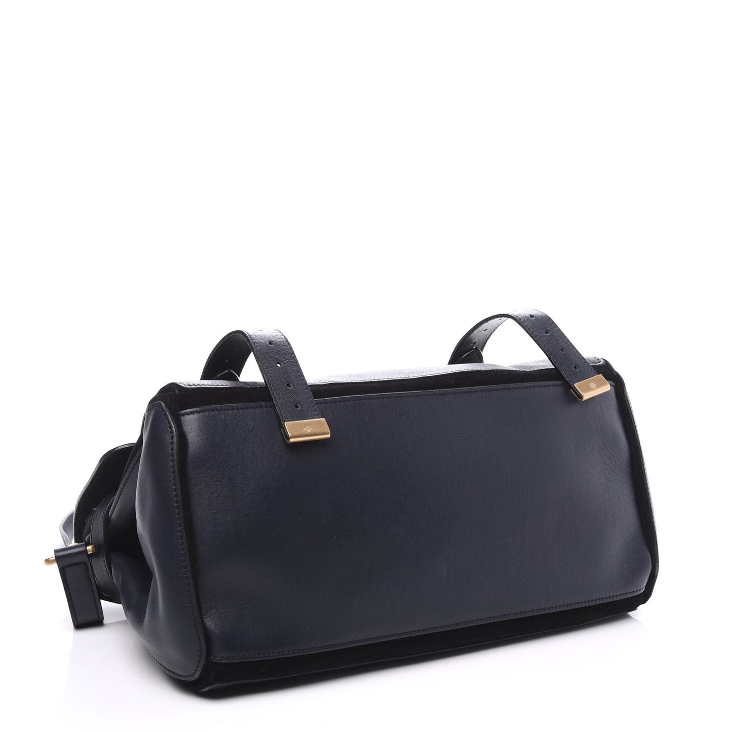 Silky Nappa Suede Medium Panel Alexa Midnight Blue