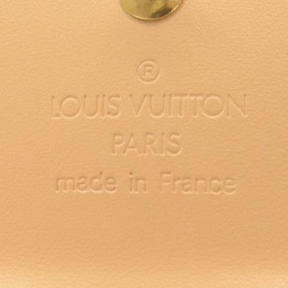 Louis Vuitton Monogram Multicolor Porte-Monnaie Plat Coin Purse White 4 of 7