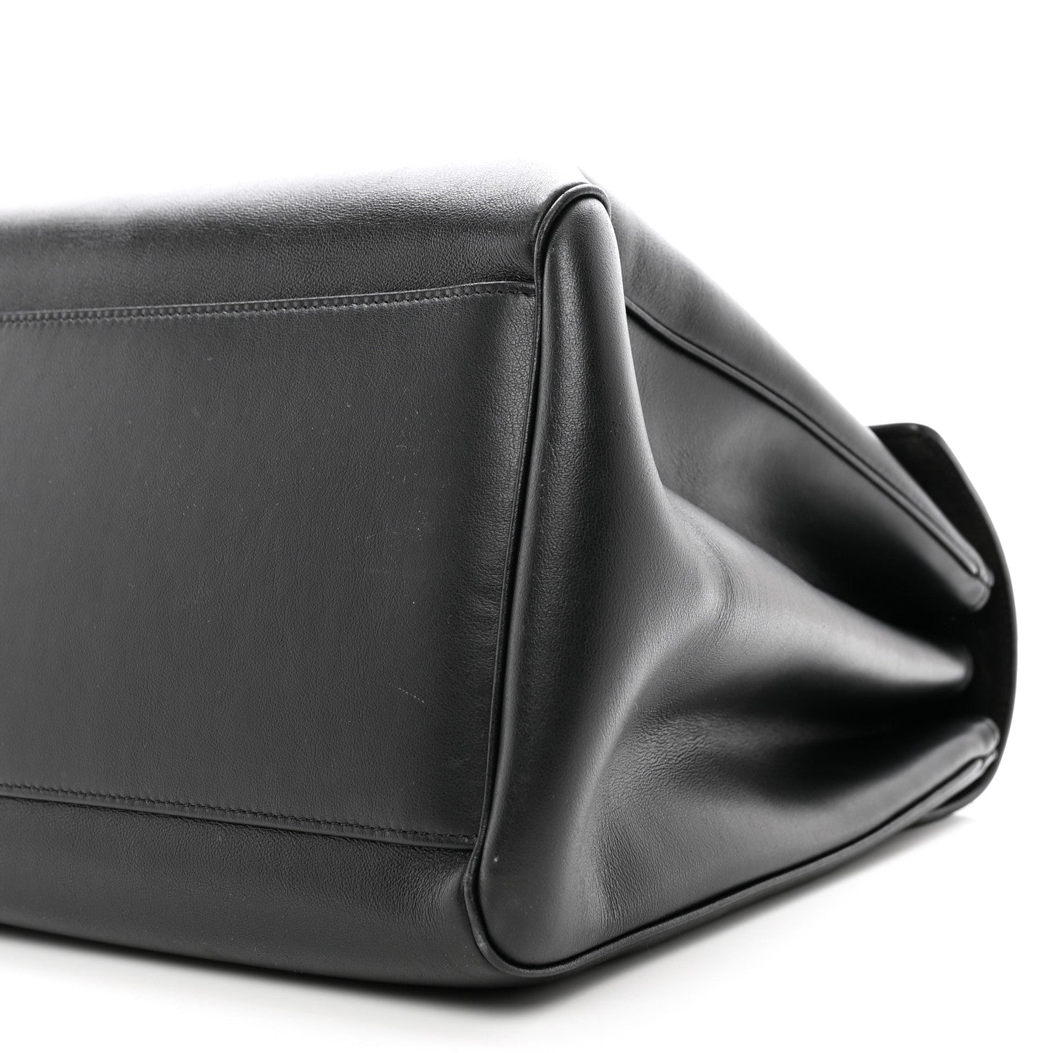 Celine Grained Calfskin Large Soft 16 Bag Black 9 of 9
