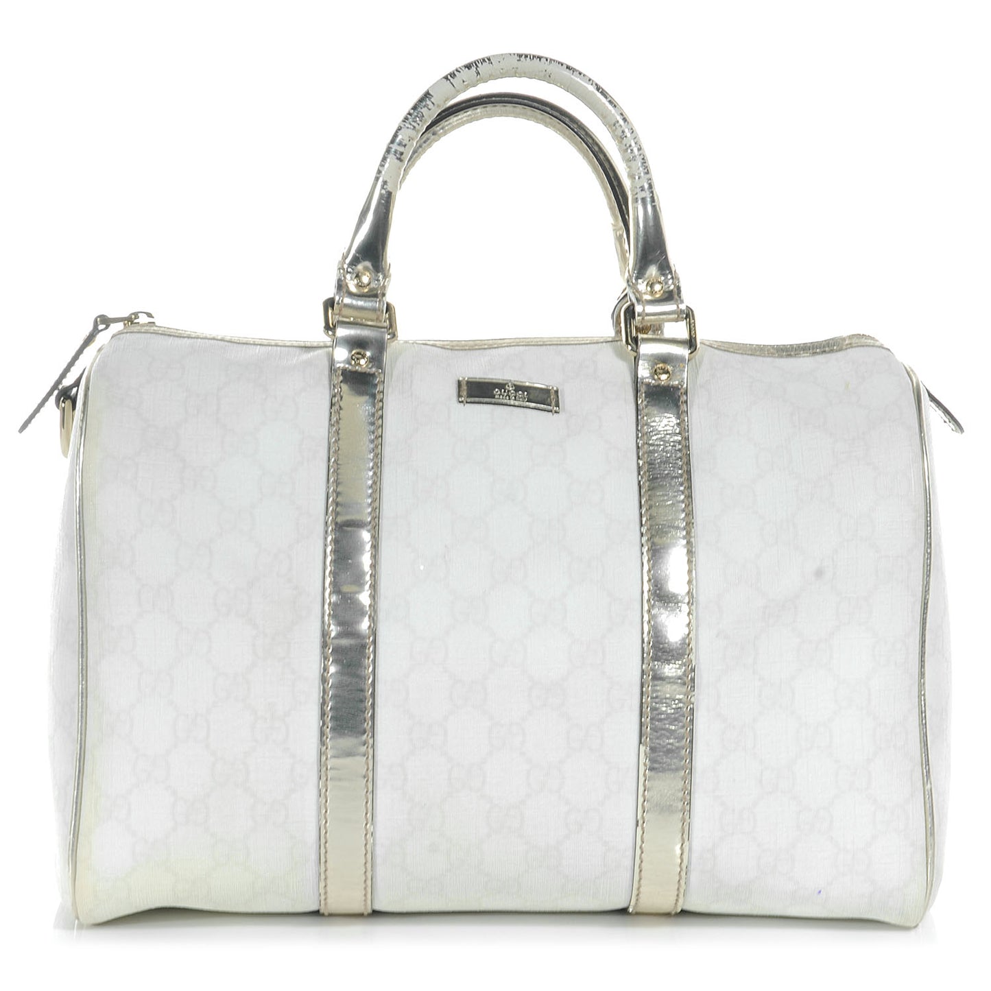 Monogram Medium Joy Boston Metallic