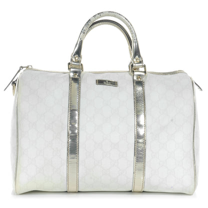 Gucci Monogram Medium Joy Boston Metallic 1 of 21