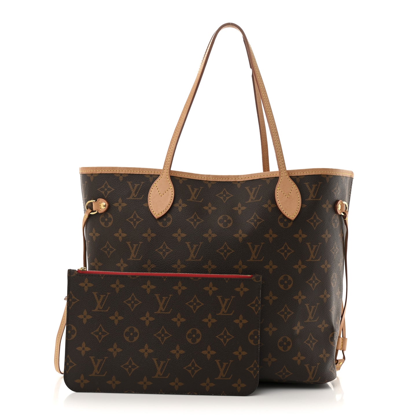 Monogram Neo Neverfull MM Cherry