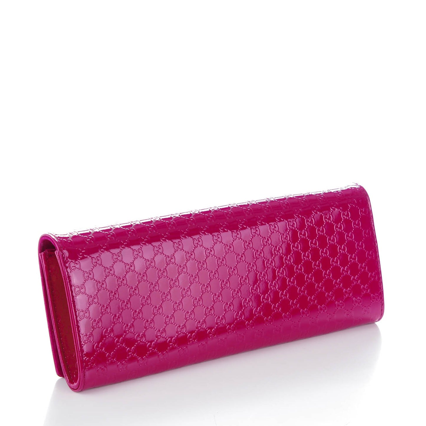Patent Microguccissima Small Broadway Clutch Peonia Flower