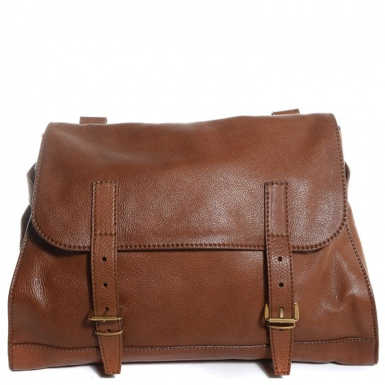 Mens Calfskin Montmarte Bag Brown