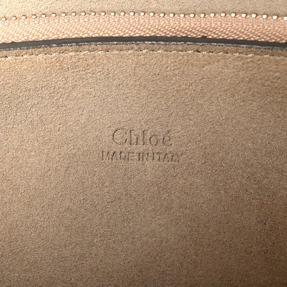 Chloe Suede Calfskin Medium Faye Shoulder Bag Tobacco 6 of 17