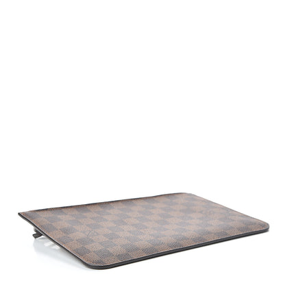 Louis Vuitton Damier Ebene Neverfull MM GM Pochette Rose Ballerine 4 of 8