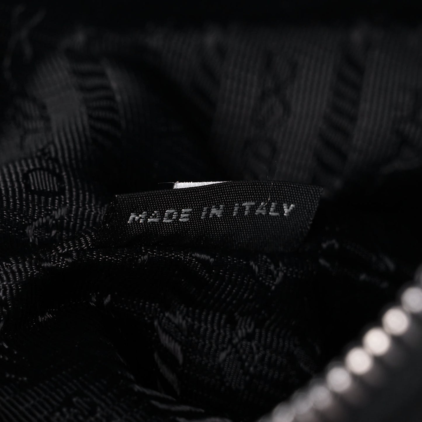 Tessuto Re-Nylon Double Pouch Black