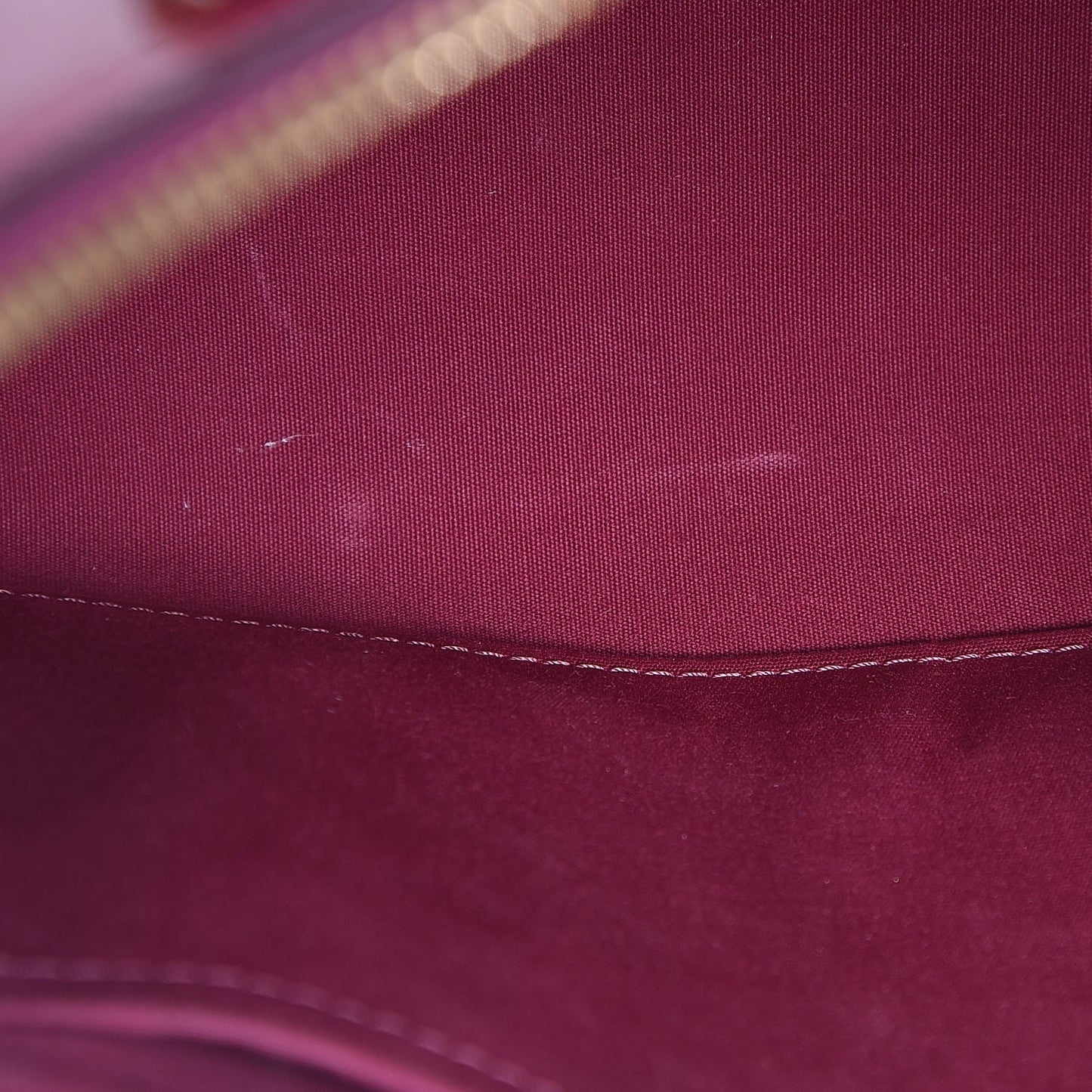Patent Calfskin Miroir Tote Magenta