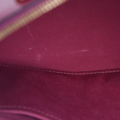 Louis Vuitton Patent Calfskin Miroir Tote Magenta 10 of 19
