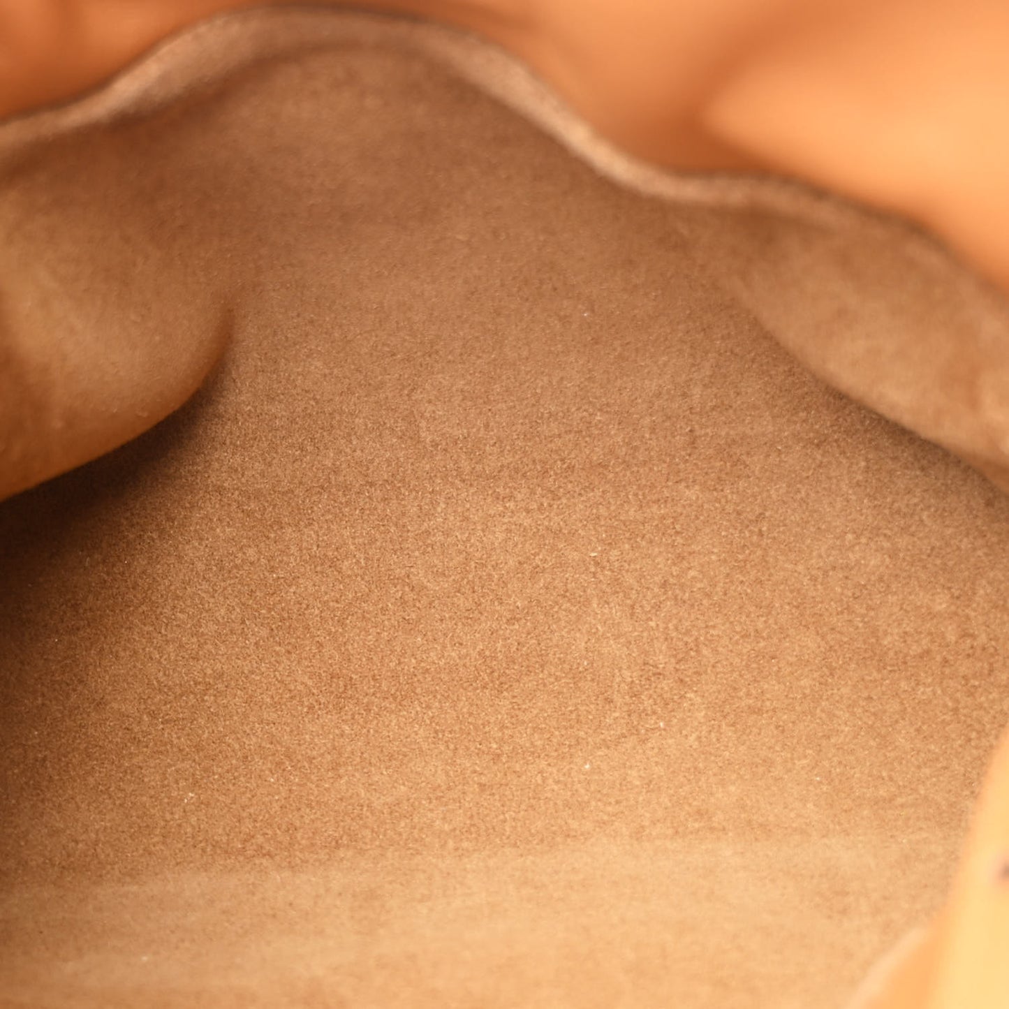 Calfskin Mini Flamenco Knot Clutch Warm Desert