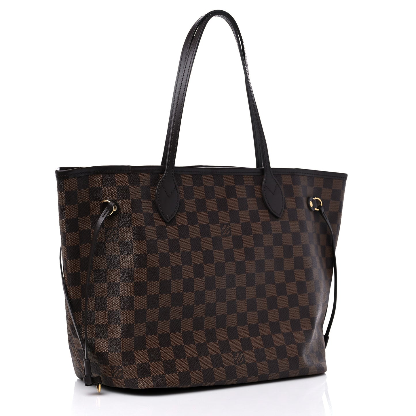 Damier Ebene Neo Neverfull MM Rose Ballerine