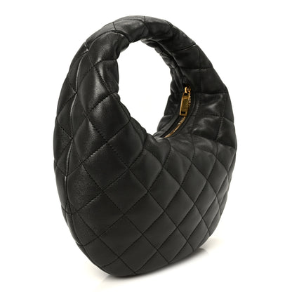 Saint Laurent Lambskin Quilted Icarino Bag Urban Grey 3 of 9