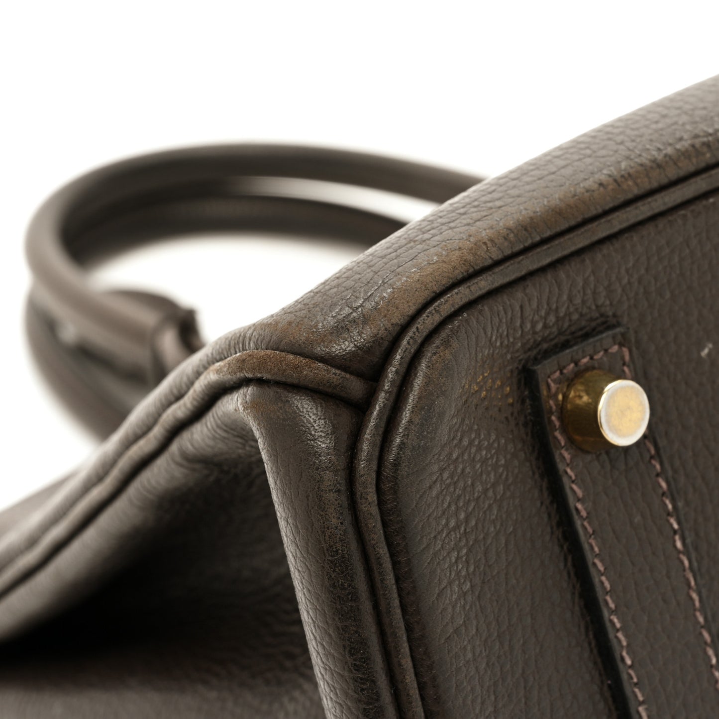 Togo Birkin 35 Chocolate