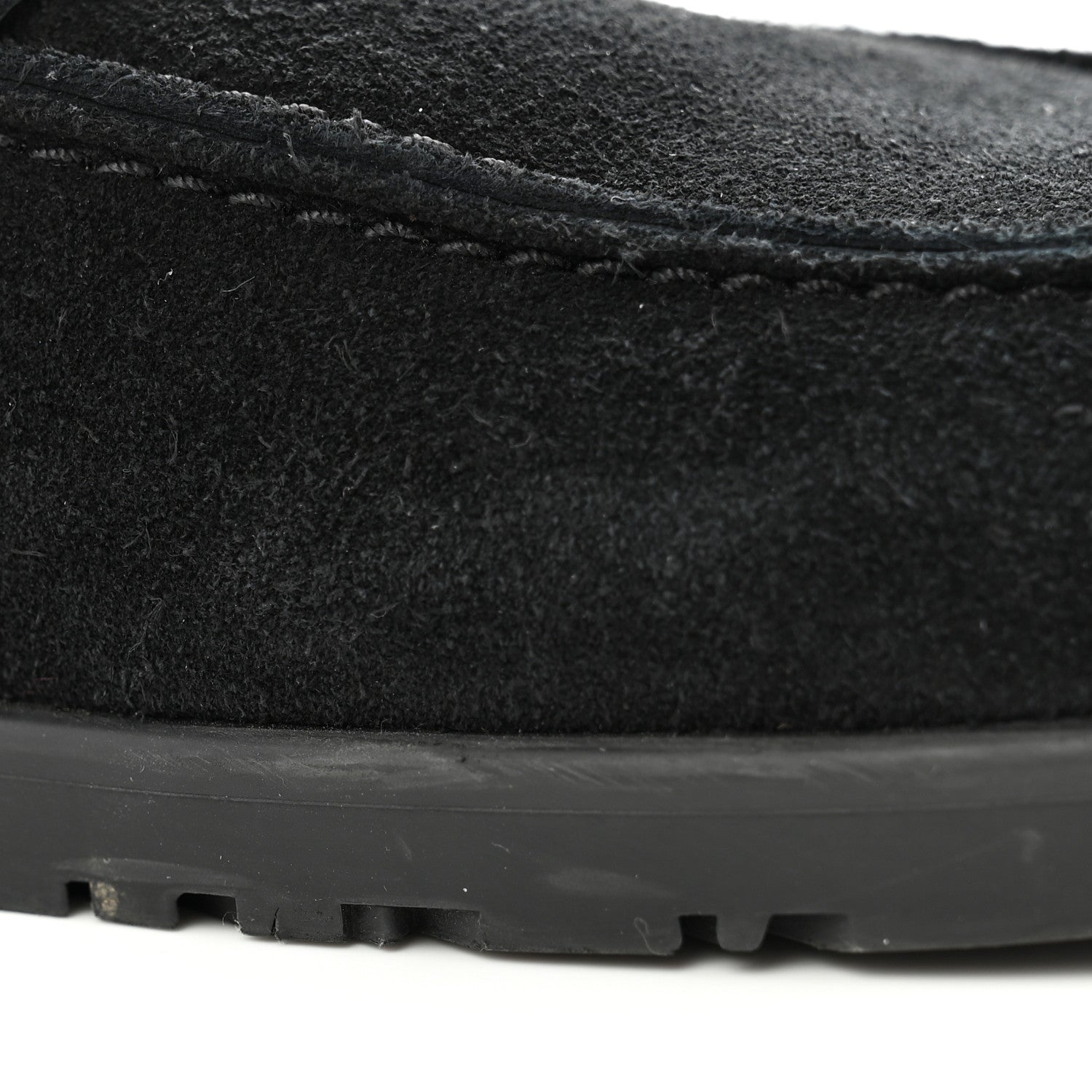 Hermes Suede Calfskin Go Mules 37 Black 10 of 10