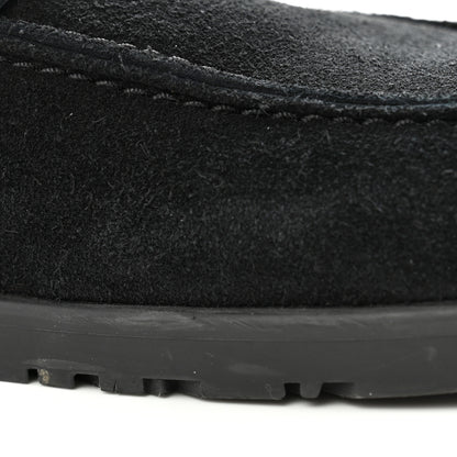 Hermes Suede Calfskin Go Mules 37 Black 10 of 10