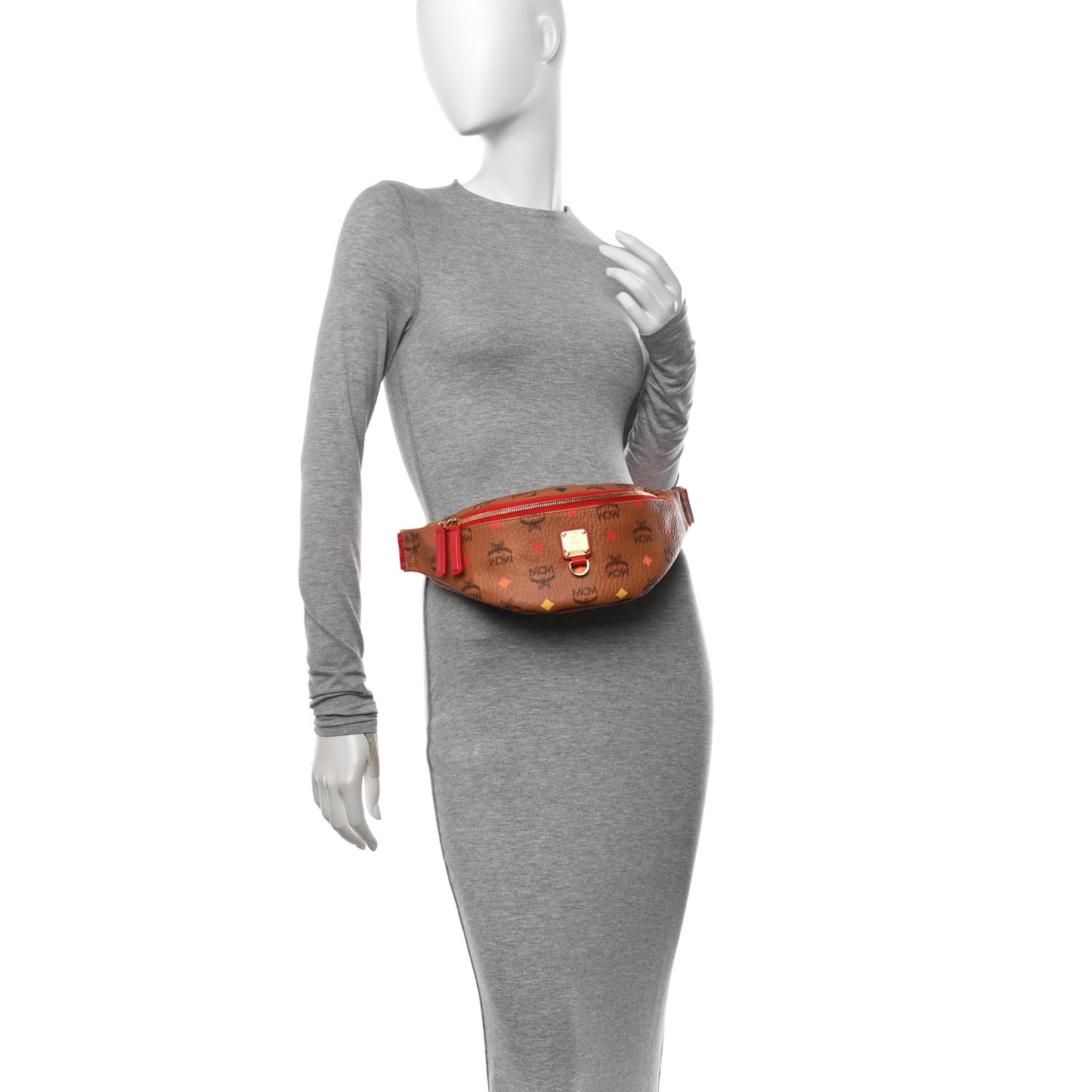 Skyoptic Visetos Small Fursten Belt Bag Diamond Cognac