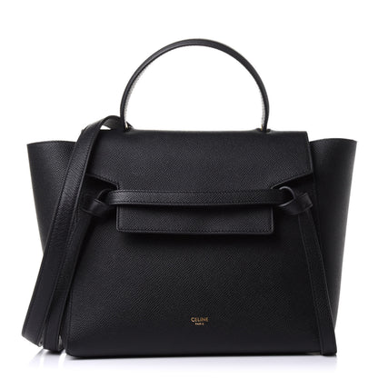 Celine Baby Grained Calfskin Micro Belt Bag Black 2 of 15