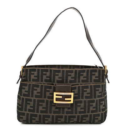 Fendi Zucca Shoulder Bag Tobacco 1 of 12