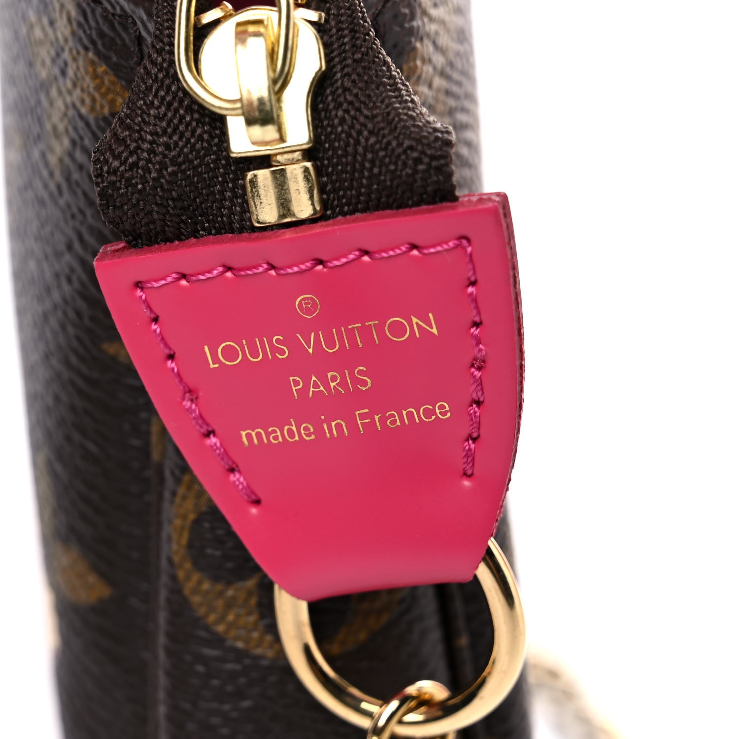 Louis Vuitton Monogram 2020 Christmas Animation Roller Coaster Mini Pochette Accessories Pivoine 6 of 10
