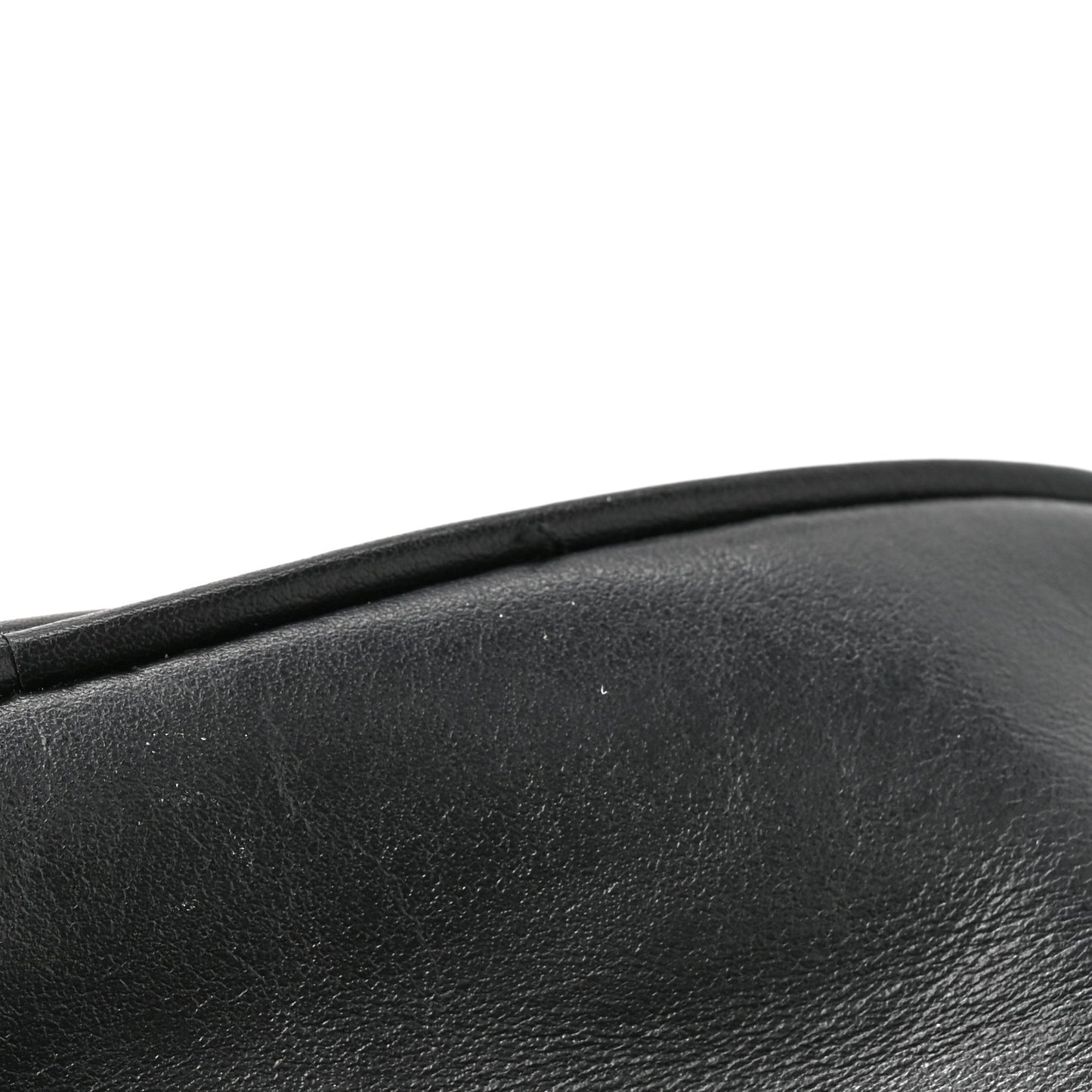 Calfskin Matelasse Mini GG Marmont Chain Shoulder Bag Black