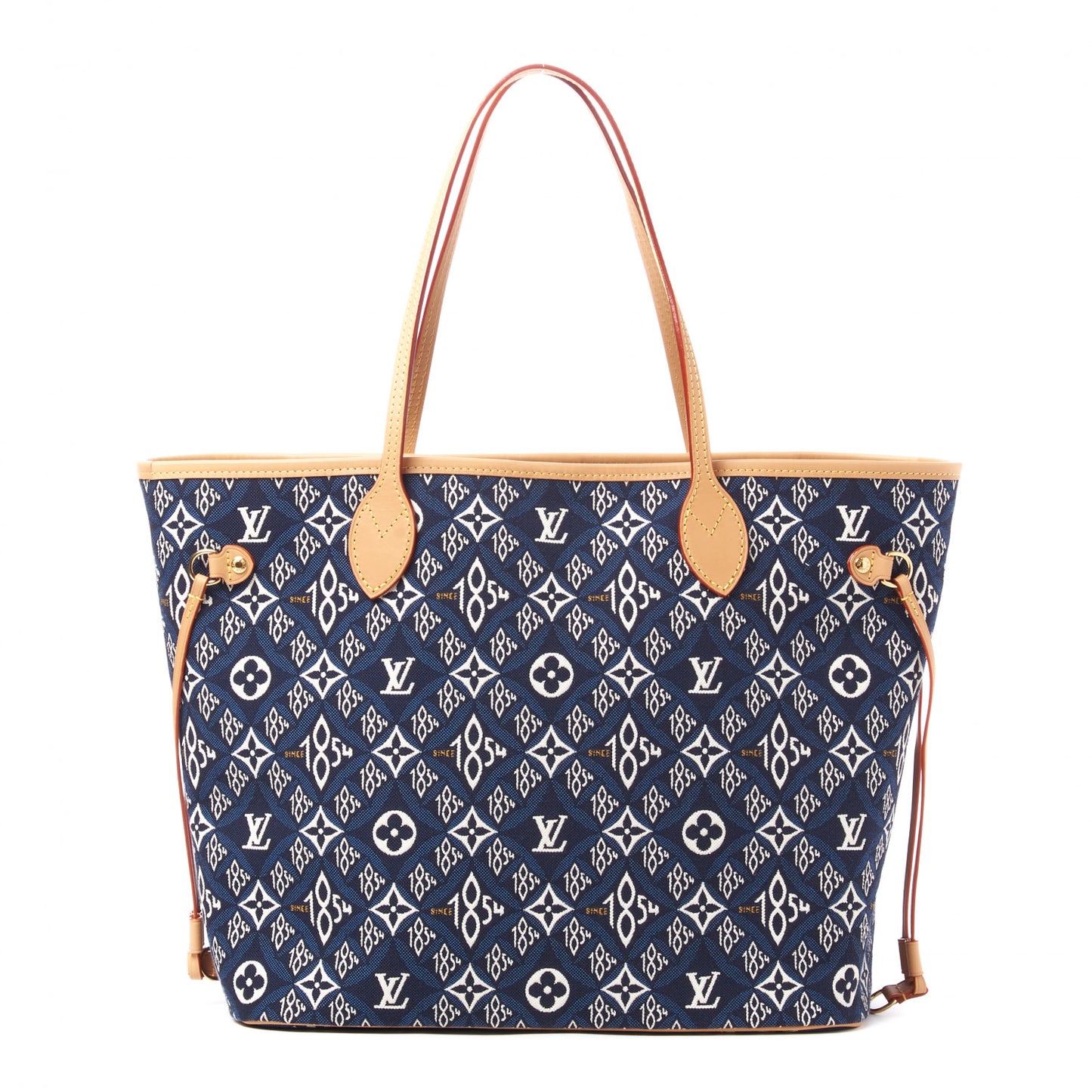 Jacquard Since 1854 Neverfull MM Blue