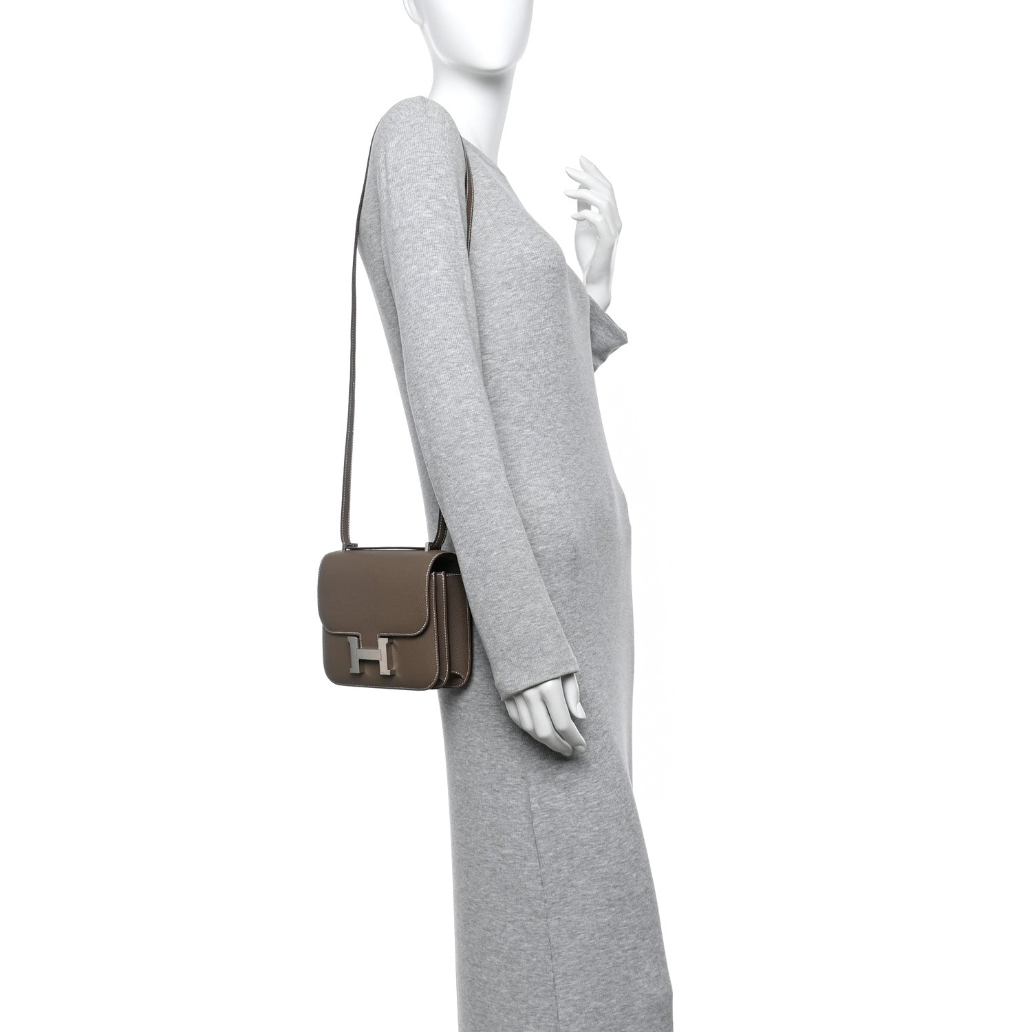 Hermes Epsom Constance 18 Etoupe 2 of 10