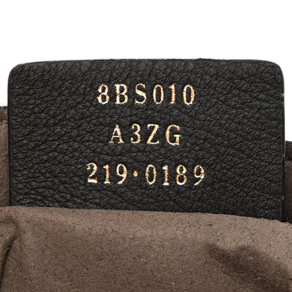 Fendi Vitello Liberty F is Fendi FF 1974 Embossed Mini Mon Tresor Bucket Bag Black 7 of 16