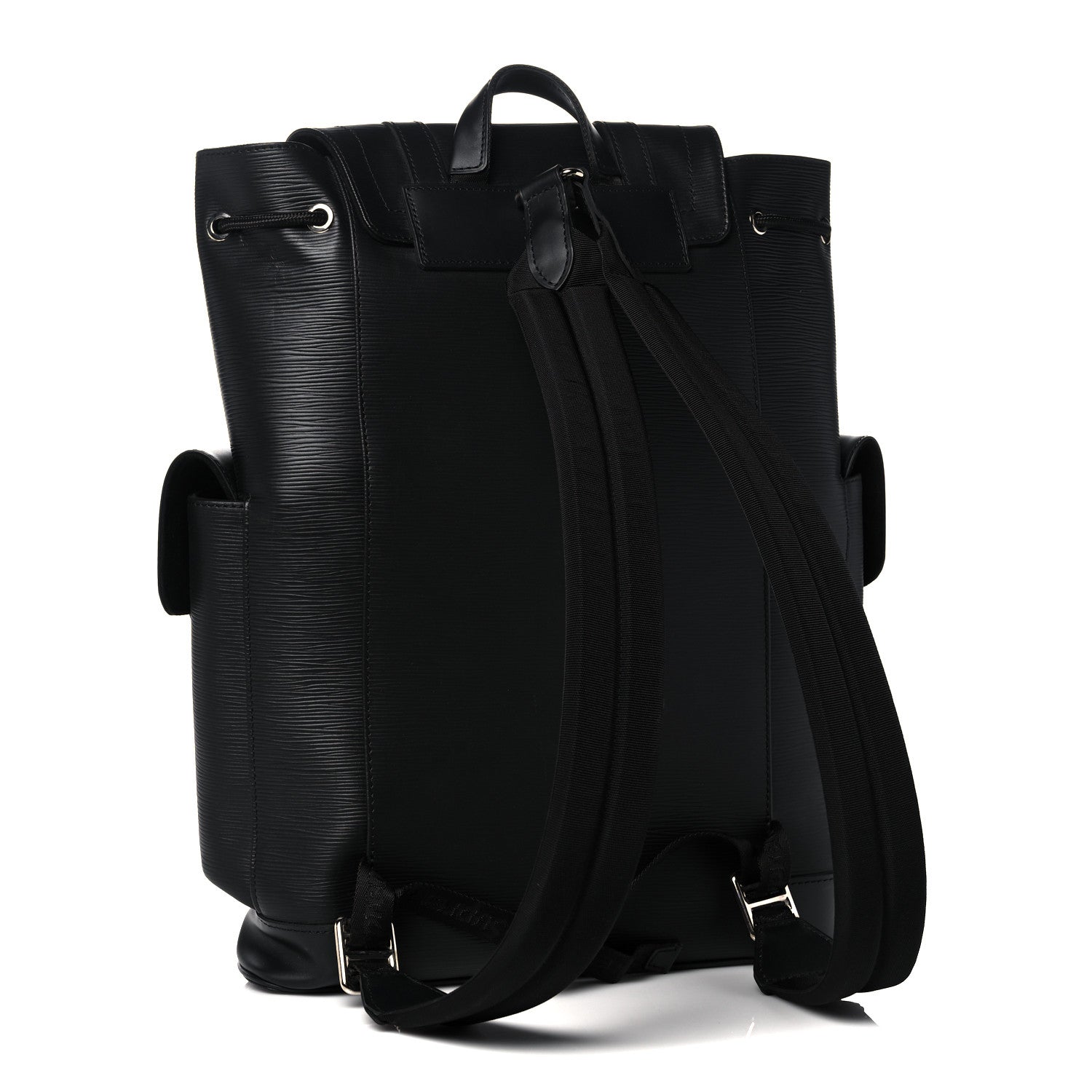 Louis Vuitton X SUPREME Epi Christopher Backpack PM Black 3 of 12
