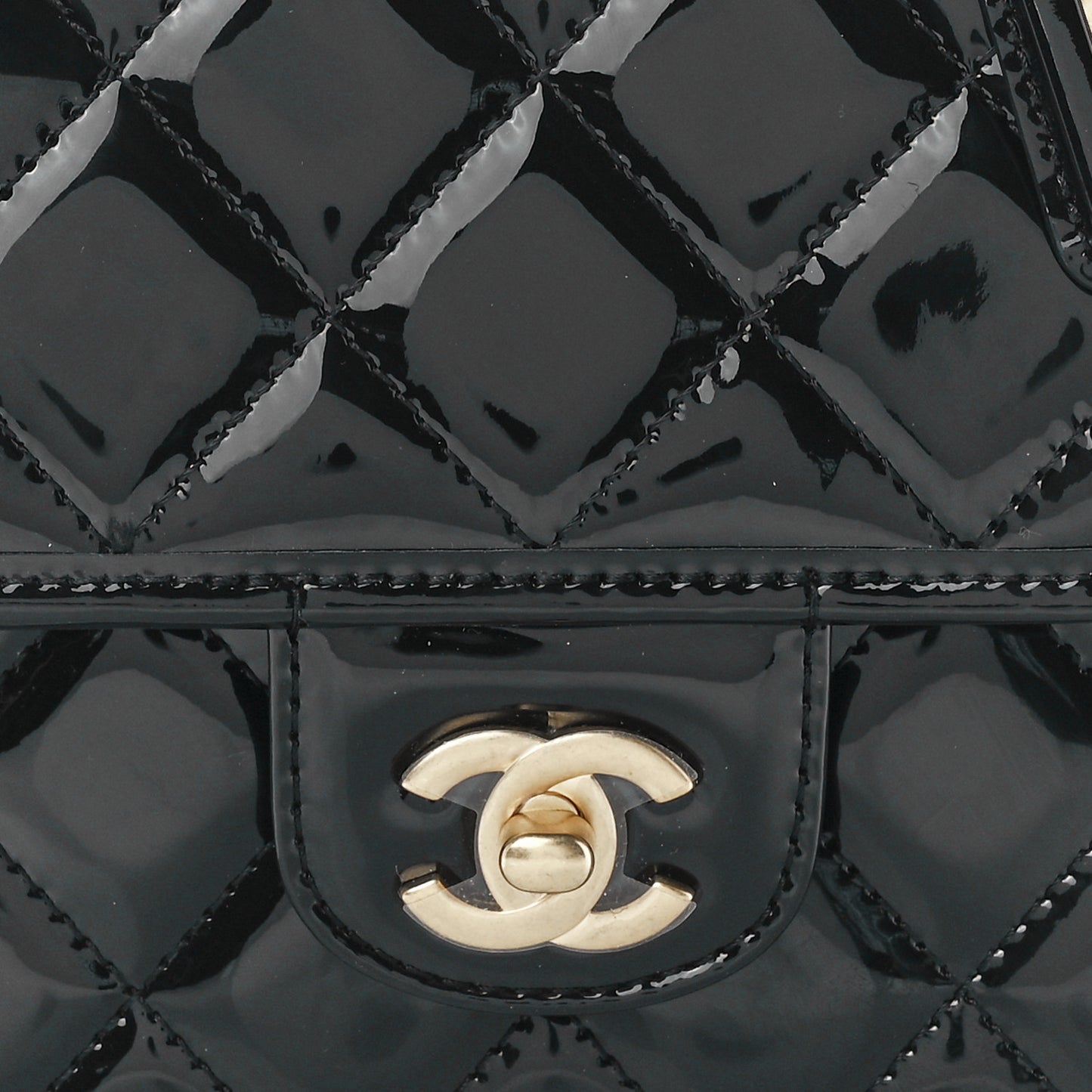 Patent School Memory Mini Top Handle Flap Black