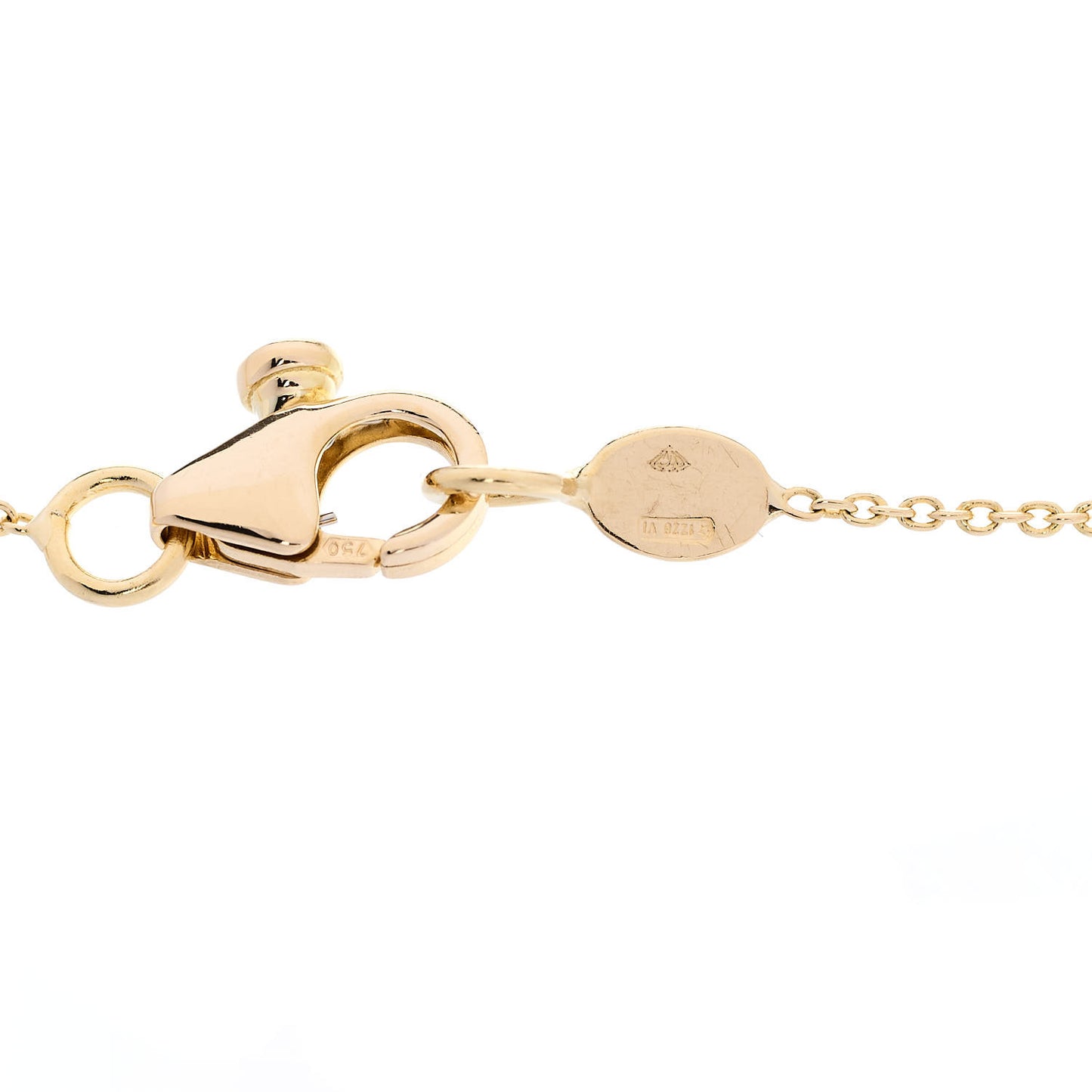 18K Yellow Gold Diamond By the Inch Five Station Bracelet