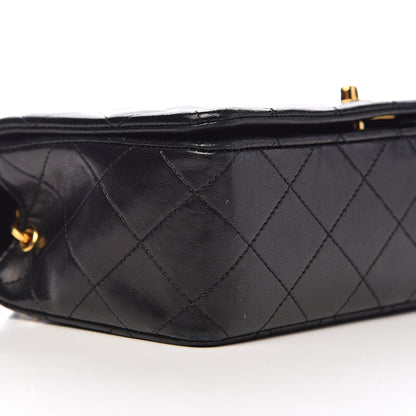 Chanel Lambskin Quilted Small Single Flap Bag Black 11 of 14