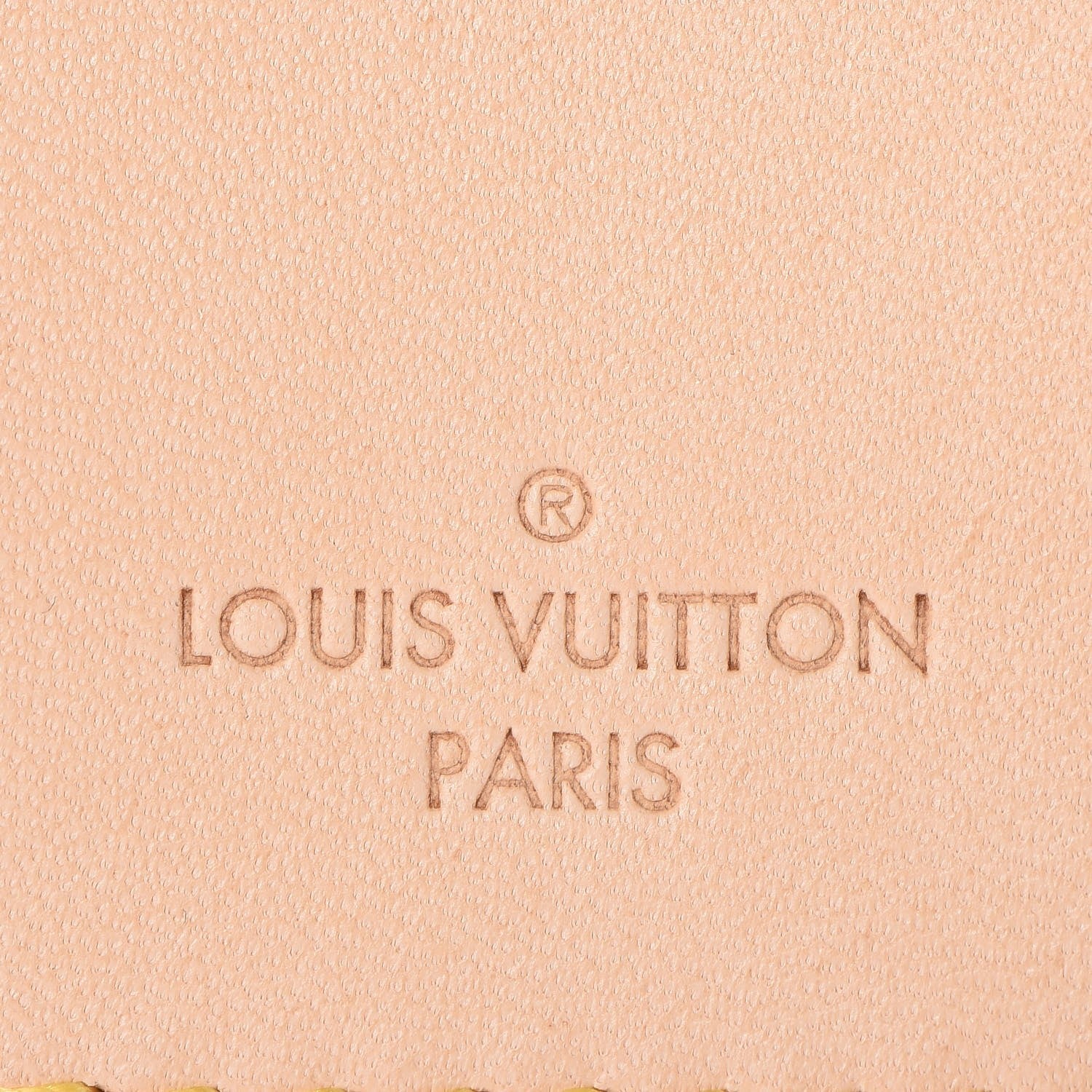 Louis Vuitton Vachetta Luggage Tag 3 of 4