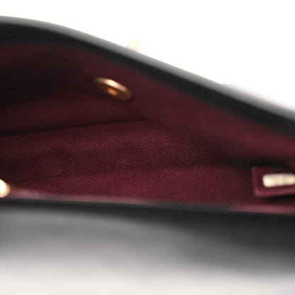 Chanel Calfskin Stitched Flap Black 5 of 15