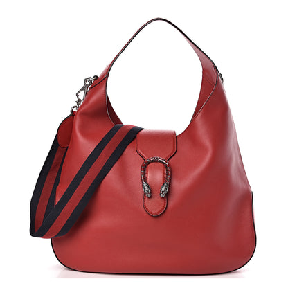 Gucci Calfskin Web Large Dionysus Hobo Red 1 of 11