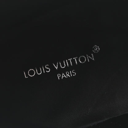 Louis Vuitton Calfskin Monogram Debossed Citizen Flat Ranger Boots 42 Black 9 of 10