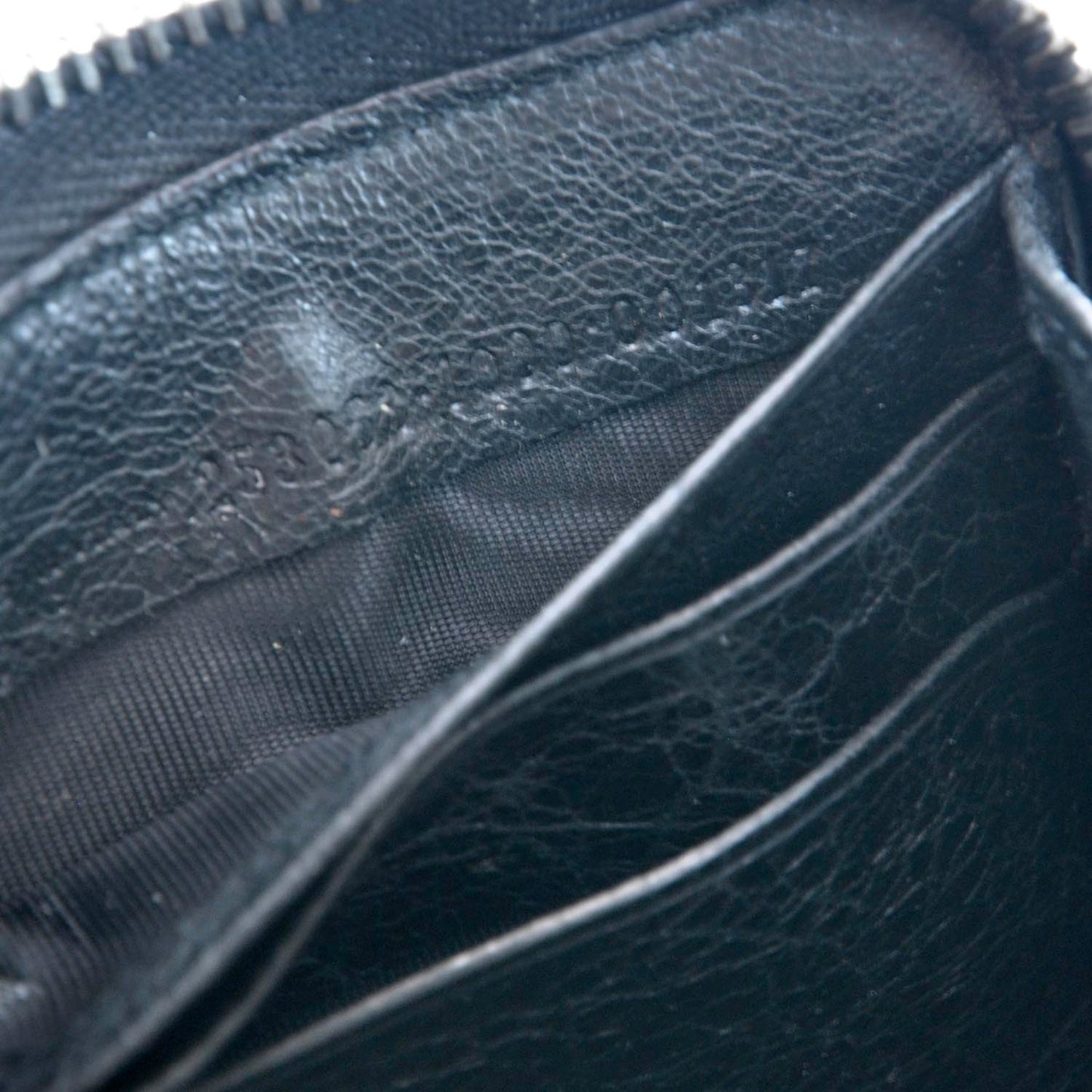 Agneau Compagnon Wallet GSH Black