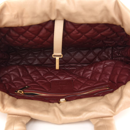 Chanel Metallic Lambskin Medium Coco Cocoon Reversible Tote Light Gold 5 of 11