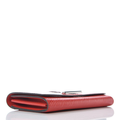 Louis Vuitton Epi Twist Wallet Coquelicot 4 of 7